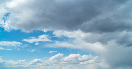 Blue sky with clouds during the day