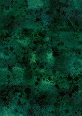 幻想的な緑色の滲むの水彩テクスチャ背景
