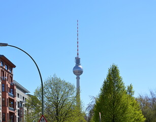 Park und Panorama im Stadtteil Mitte, Berlin