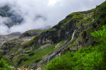 landscape in the mountains