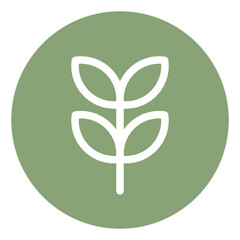 Leaf stalk icon