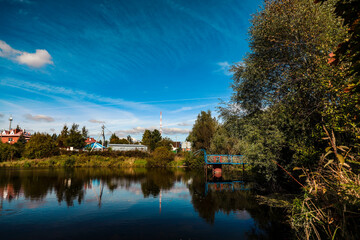 Fototapeta premium autumn in the city