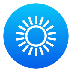 Sun energy icon