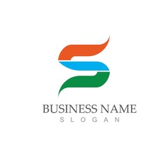 Business corporate S letter logo