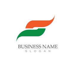 Business corporate S letter logo