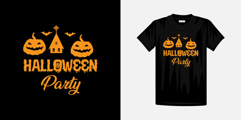 Halloween t-shirt super design template. Halloween lettering typography new vector design.