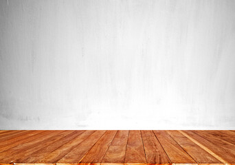 empty room with wooden floor