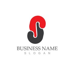 Business corporate S letter logo