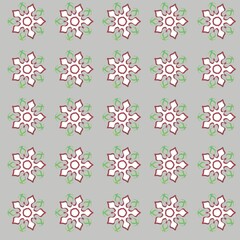 seamless floral pattern for background