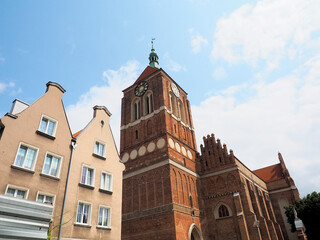 Fototapeta na wymiar Poland Gdansk Church of Sts. John