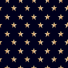 hand draw stars pattern. Vector illustration