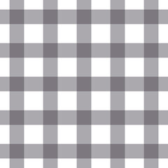 Fototapeta na wymiar Vector seamless black gingham pattern. Design for fabric, paper, cover, or other purposes.