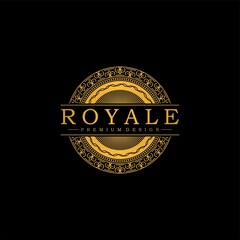 Luxury Royal Art Ornament Logo Design