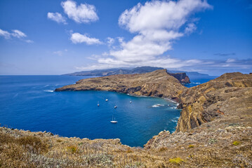 Obraz premium Sao Laurenco in Madeira - rock, clif, sea 