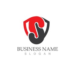 Business corporate S letter logo