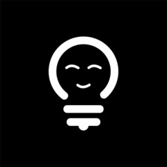 light bulb  logo design element Vector Image 