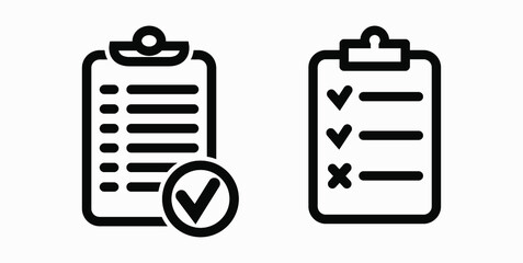 Fototapeta premium Icon list, roster, schedule, register, roll, catalog, scrol, bil, calendar, docket, nomenclature, beadroll, sked, catalogue. Vector icon.