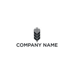 Wheat logo design