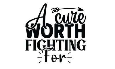 Breast Cancer SVG Quotes Design Template