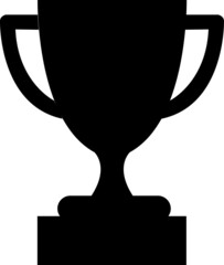  trophy icon in trendy flat style.eps
