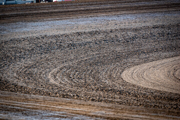 dirt track corner racing