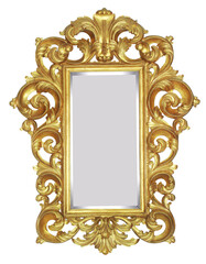 mirror with floral frames