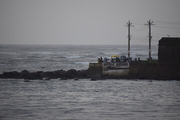 Fototapeta premium ship in the sea