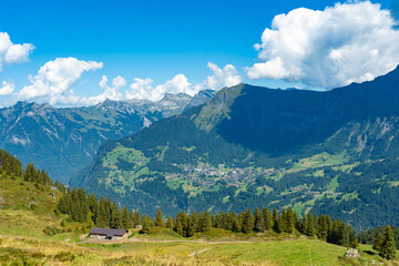 Wengen Blick