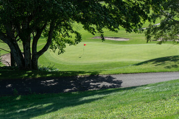 綺麗なゴルフ場