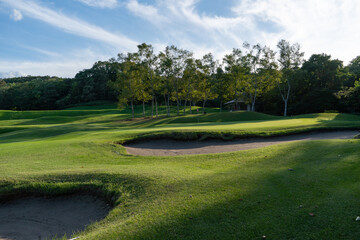 Obraz premium 綺麗なゴルフ場