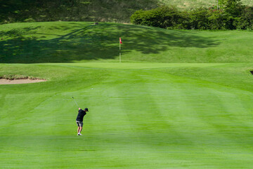 綺麗なゴルフ場