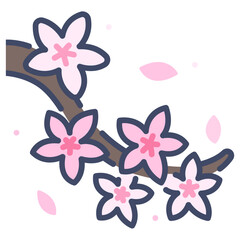 cherry blossom icon