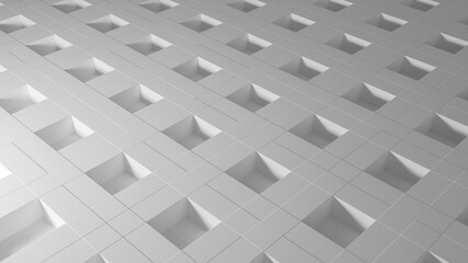 abstract white background. 3d rendering