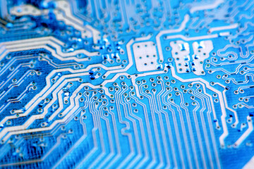 Abstract,close up of Mainboard Electronic background.
(logic board,cpu motherboard,circuit,system board,mobo)