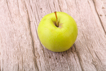 Ripe and sweet green apple