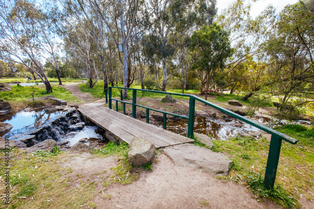 Poster darebin parklands in melbourne australia