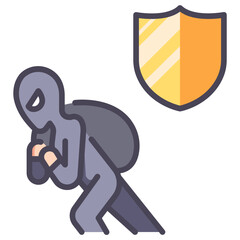 insurance stolen icon