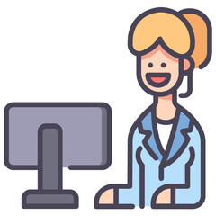 call center icon