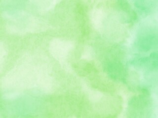 green watercolor vector background. Abstract hand paint square stain backdrop
