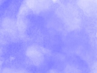 Blue watercolor background. Abstract hand paint square stain backdrop