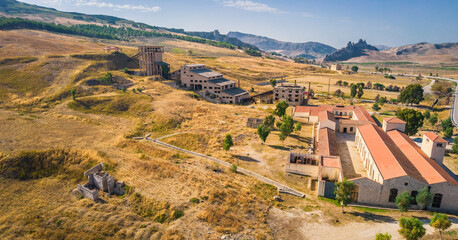"Trabia - Tallaria" Old Sulfur Mines Near Riesi and Sommatino, Province of Caltanissetta, Sicily, Italy, Europe