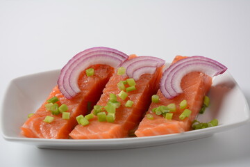 Rakfisk - Norwegian fish dish made from trout or sometimes char, salted and fermented