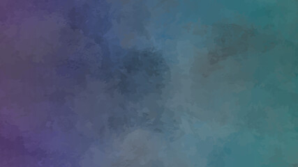 Beautiful watercolor blue grey splashed background in marble texture with faint