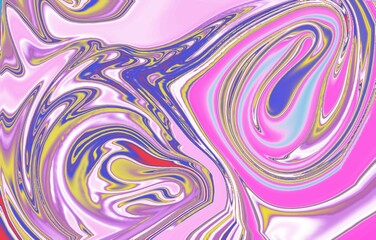 Modern colorful flow background. Wave color Liquid shape. Abstract design.Color Dynamic. Liquid Screen series. Abstract arrangement of vibrant flow of hues and gradients suitable for projects on art, 