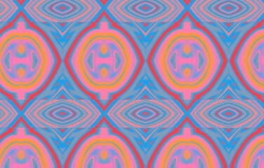 Geometric ethnic pattern seamless design for background or wallpaper.Seamless pattern with stylized leaves.
