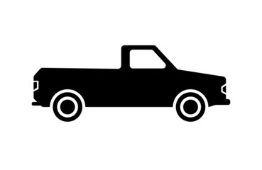The usual icon of a two-seater pickup