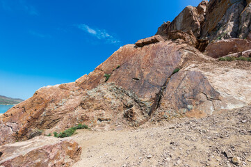 formations in the desert