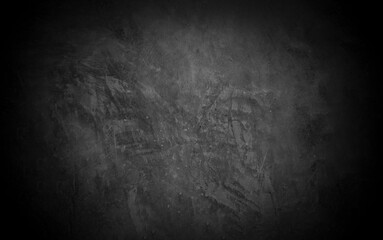 Old wall texture cement dark black gray  background abstract grey color design are light with white gradient background.