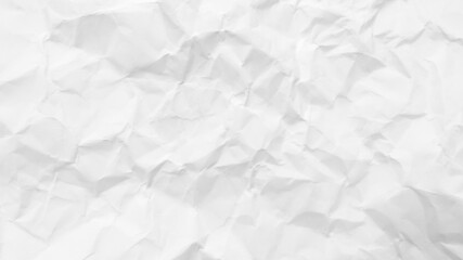 White Paper Texture background. Crumpled white paper abstract shape background with space paper recycle for text