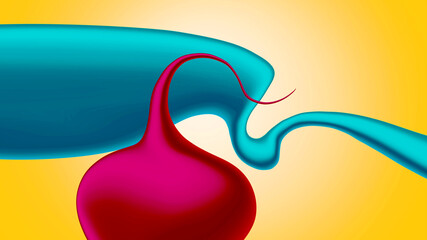 Abstract modern shape and color design background, Gradient colorful abstract  background,